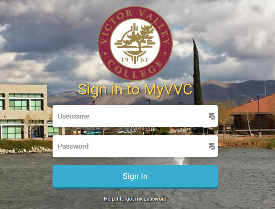 MyVVC Logon