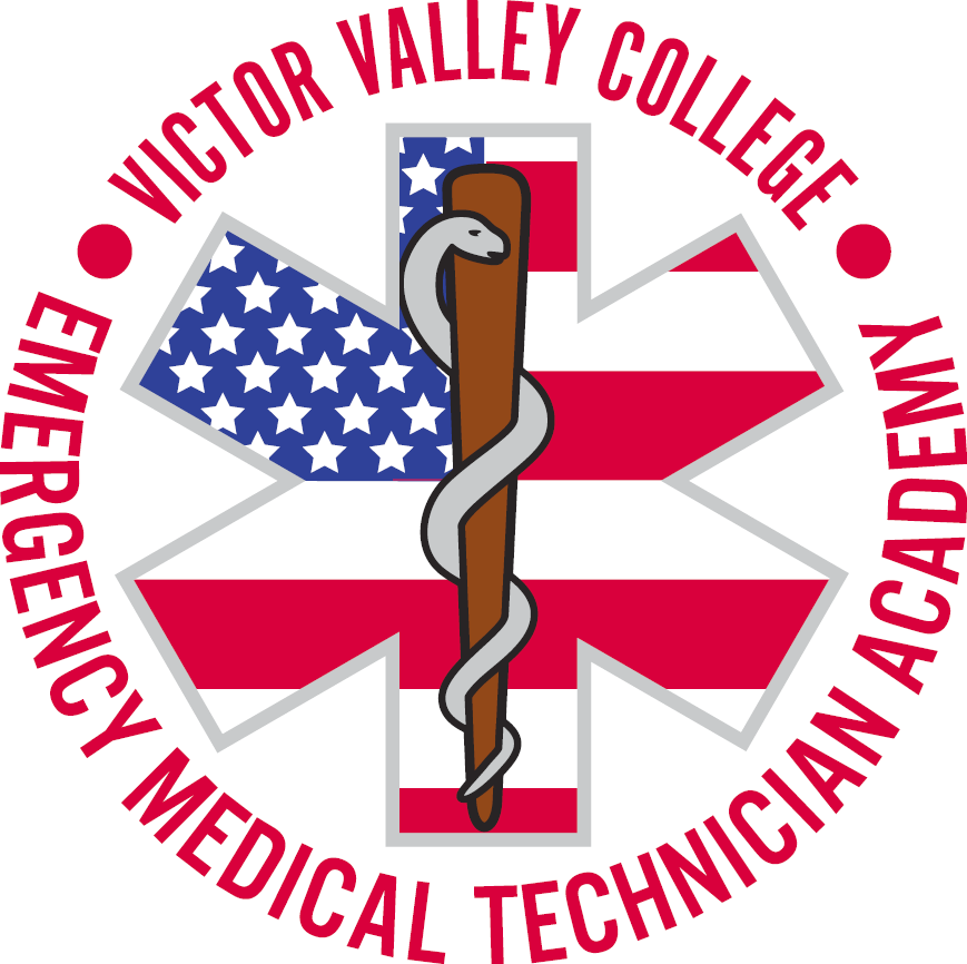 Victor Valley College Emergency Medical Technician Academy logo - click here to visit the EMT website Victor Valley College Emergency Medical Technician Academy logo - click here to visit the EMT website